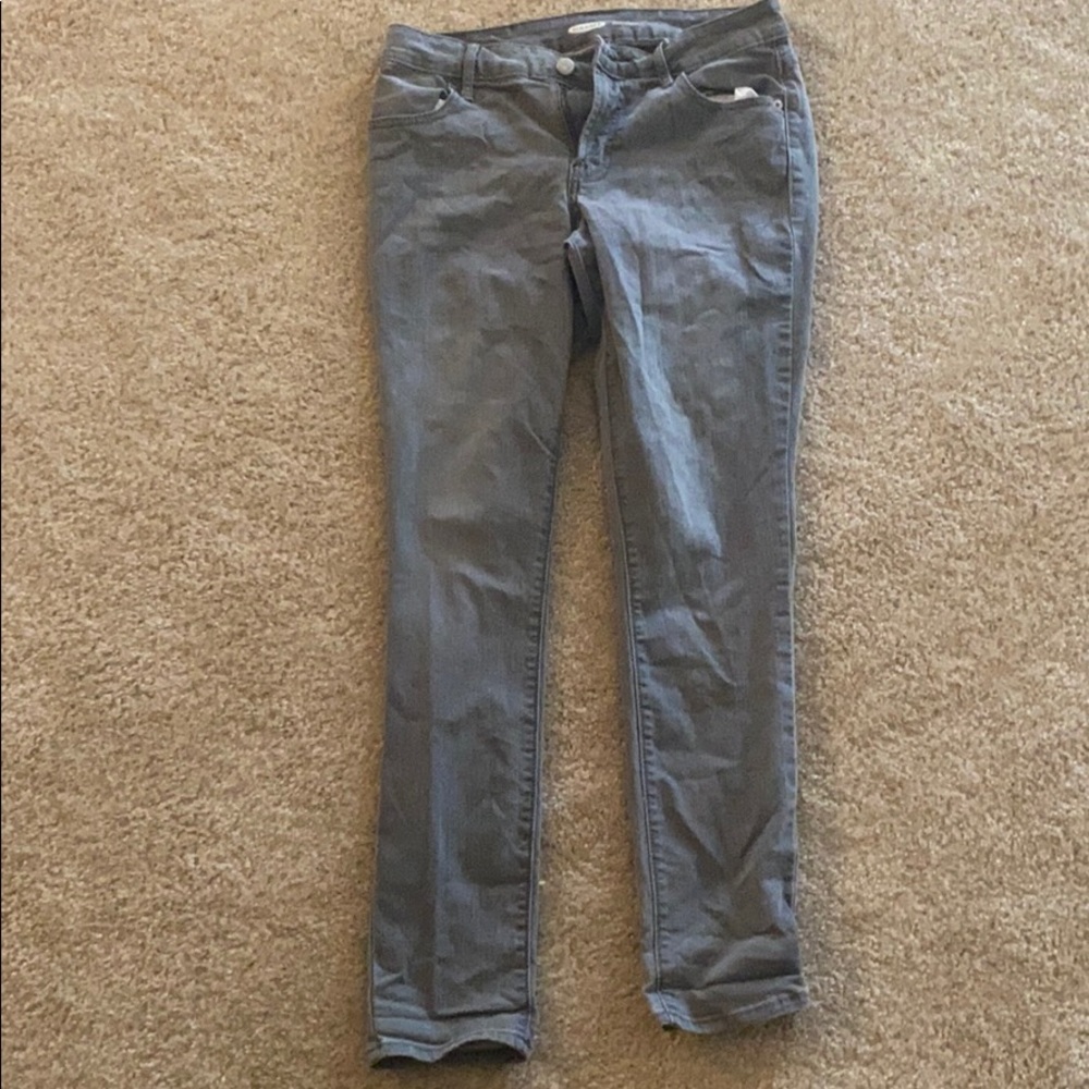 Grey Super Skinny Jeans